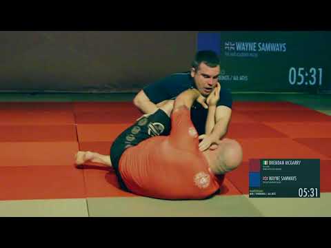 Brendan McGarry vs Wayne Samways Over 80kg Quarter Final #2 SubOver80 2019