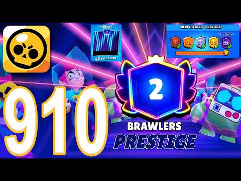 Brawl Stars - Gameplay Walkthrough Part 910 - Prestige Update (iOS, Android)
