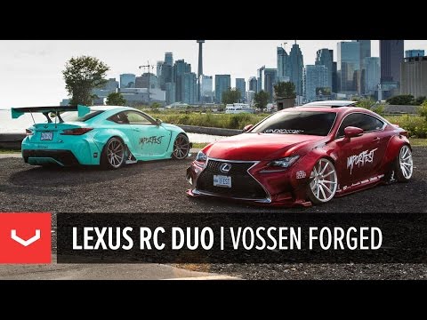 Rocket Bunny Lexus RC F & RC 350 | 6IXSIDE | Vossen Forged
