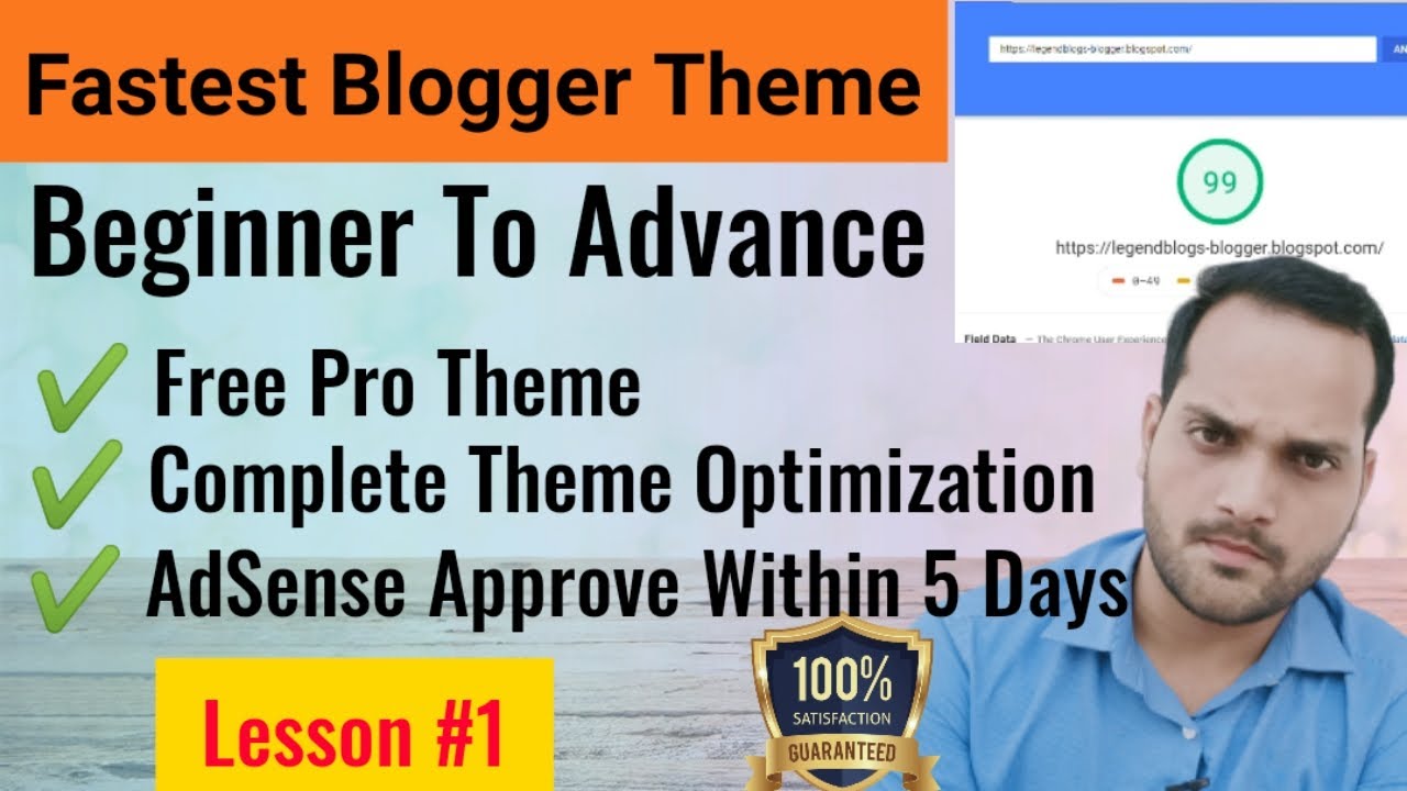 Fastest Blogger Template For Free