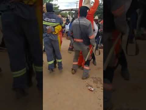 Os caretas da semana santa Duas Barras do Morro do Chapéu-Ba
