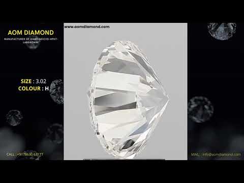 3.06 carat Lab Grown Diamonds,Cvd Diamonds and HPHT Diamond Manufacturer & Wholesaler in surat