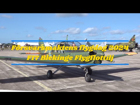 Försvarsmaktens flygdag 2024 på F17