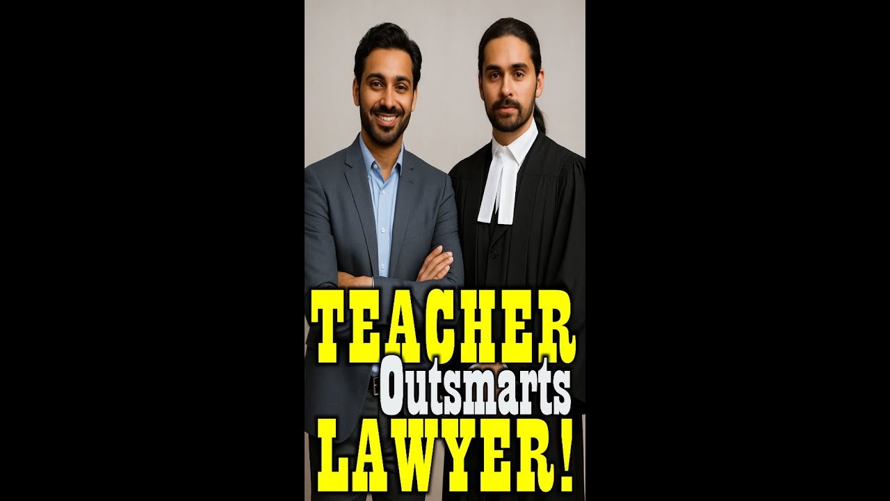 Teacher Outsmarts Lawyer with Genius Comeback | Salute to Teachers!