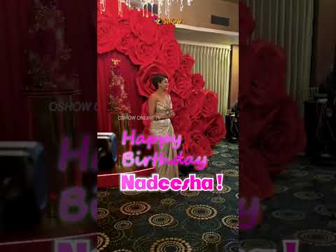 Happy Birthday Nadeesha Hemamali #nadeeshahemamali #shorts #happybirthday #nadeesha