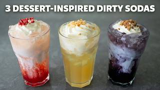3 Dirty Sodas Inspired by 3 Classic Desserts | Food Wishes thumbnail