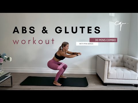 Abs and Glutes Workout Combo | 30 Minutes with Mini Band