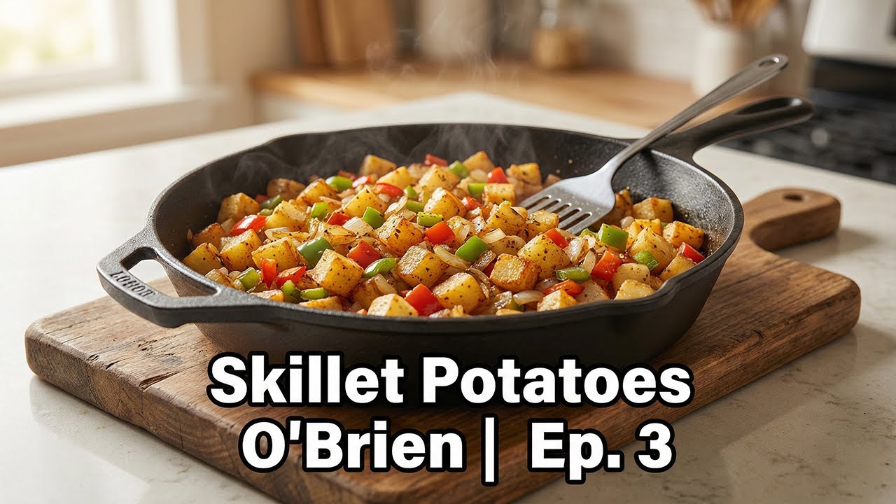 Skillet Potatoes O'Brien