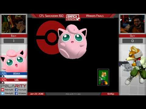 CFL Smackdown 160 Melee - Oaty (Peach) vs Envy (Puff) - Winners Finals