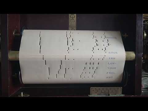 From One Till Two ✨️ Roaring 1920s dance song.  US Roll 41957. Horace O. Prell. #playerpiano 