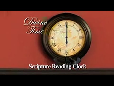 As Seen on TV Bilingual Scripture-Reading Clock - Second Medium