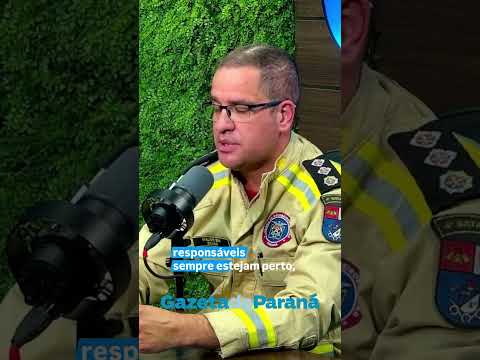 🎙️ Gazeta Entrevista | Bombeiros orientam pais sobre segurança das crianças nas praias do Paraná