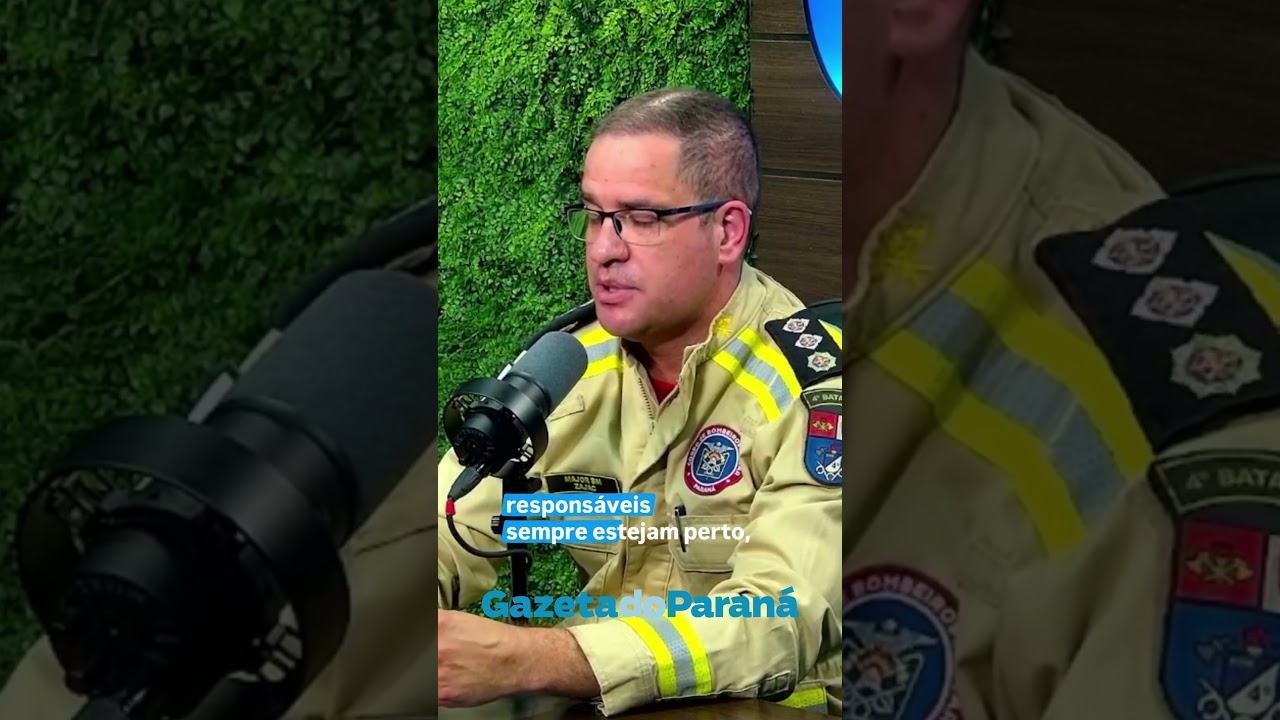 🎙️ Gazeta Entrevista | Bombeiros orientam pais sobre segurança das crianças nas praias do Paraná