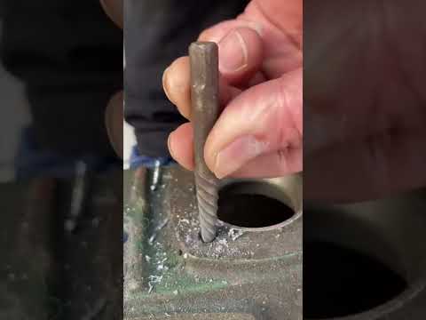 How to remove broken bolts using screw extractors