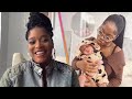 Keke Palmer SINGS Lullaby She Wrote For Son Leodis