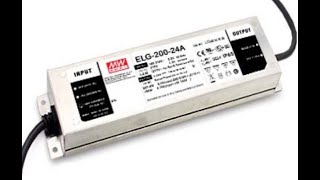 Mean Well ELG-200-24B Stmívatelný napěťový zdroj p