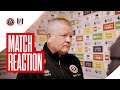 Chris Wilder | Sheffield United 3-3 Fulham | Post Match Reaction