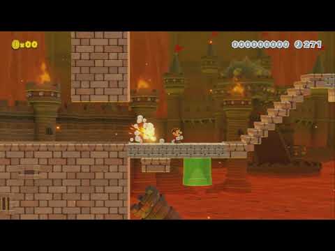 N64 Bowser's Castle (Footrace) by [] K - Super Mario Maker 2 - No Commentary 1bw
