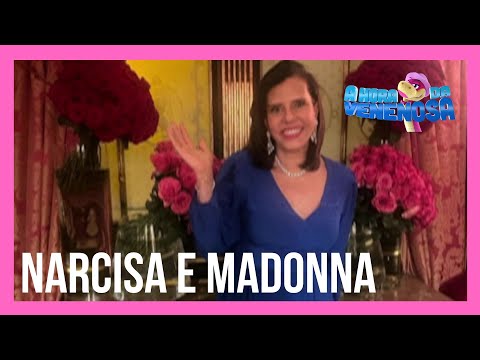 Narcisa Tamborindeguy usa megafone para chamar Madonna em hotel do RJ: 'Acorda, vai ver seus fãs'
