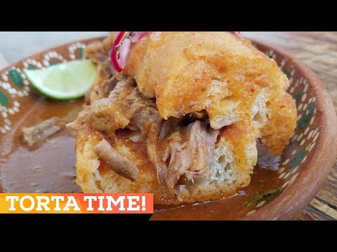 Mexico's spicy wet sandwich the 'torta ahogada'