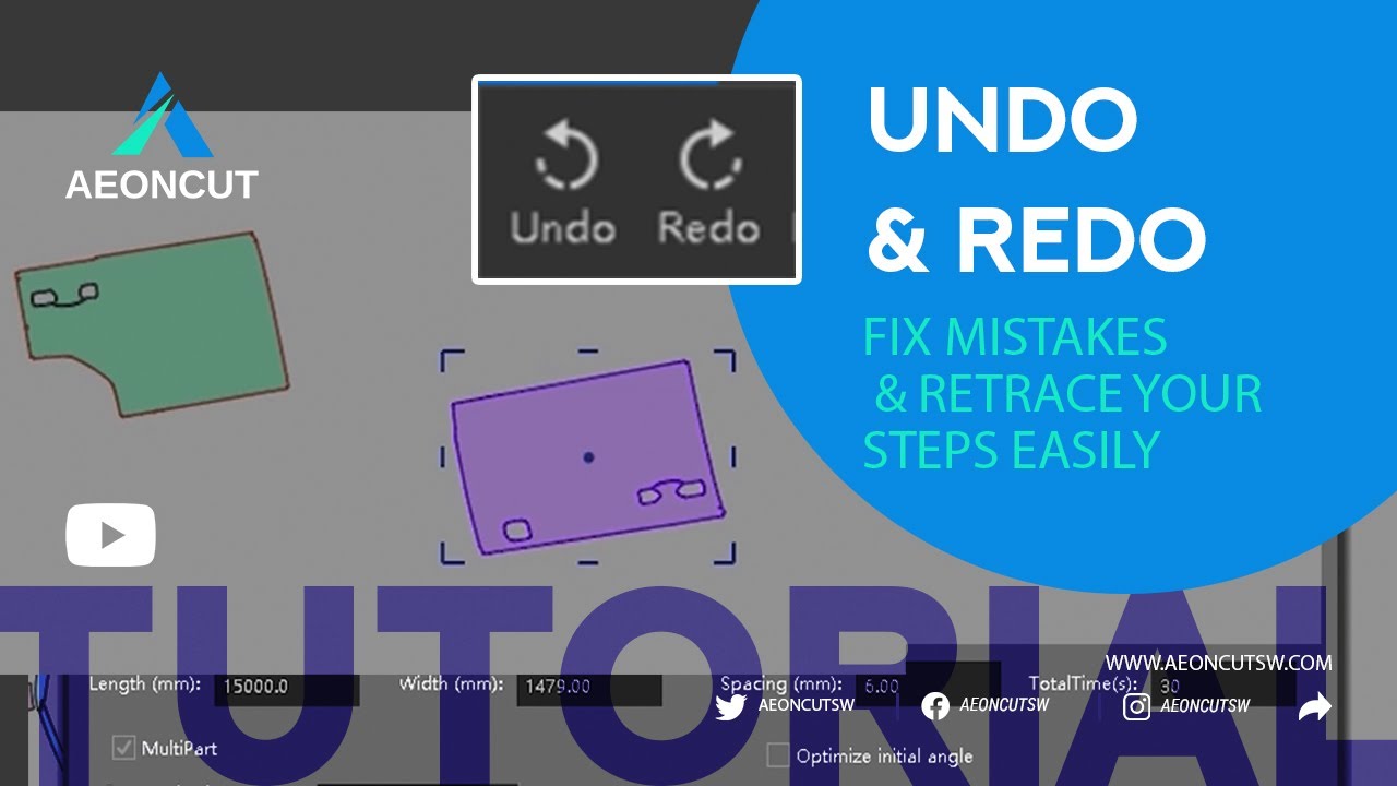 15-How to Use Undo & Redo in AEONCUT – Fix Mistakes & Retrace Your Steps Easily