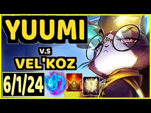 JOEY (YUUMI) vs VEL'KOZ - 6/1/24 KDA BOTTOM SUPPORT CHALLENGER GAMEPLAY - NA