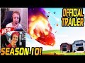 FORTNITE STREAMERS REACT TO *NEW* SEASON 10 OFFICIAL TRAILER & Fortnite FUNNY Moments