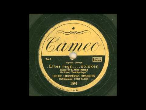 HELGE LINDBERGS ORKESTER REFRÄNG STEN ALLER - EFTER REGN...SOLSKEN