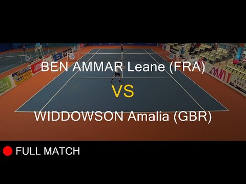 BEN AMMAR Leane (FRA) VS WIDDOWSON Amalia (GBR) - Open Super 12 Auray 2020