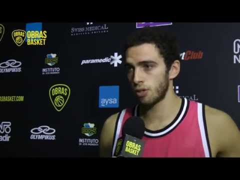Alejandro Konsztadt post Obras Basket 85-70 Libertad (22-2-2014)