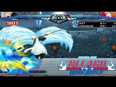 Bleach Dark Souls All Special Attacks and Bankai [ NDS Games ]