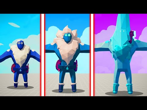 EVOLUTION OF ULTIMATE ICE GIANT| TABS - Totally Accurate Battle Simulator