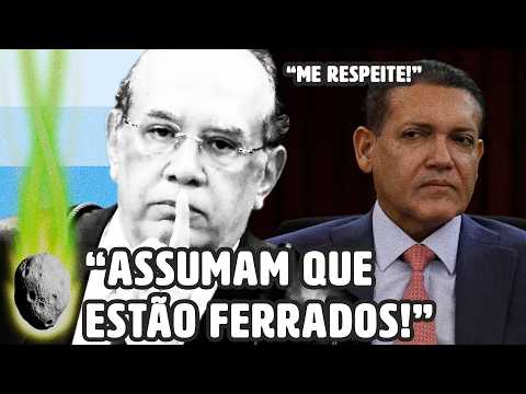 GILMAR MENDES TRETA COM NUNES MARQUES NO ZAP E ACABA BLOQUEADO | PLANTÃO