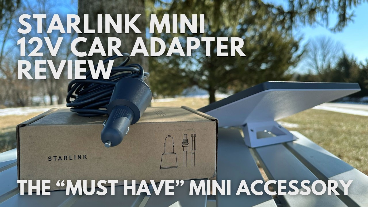 Starlink Mini 12V Car Adapter Review: The Must Have Mini Accessory