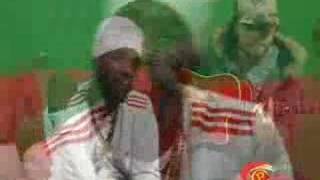 sizzla - be strong LIVE ON RIDDIM UP ON THE GREEN SCREEN