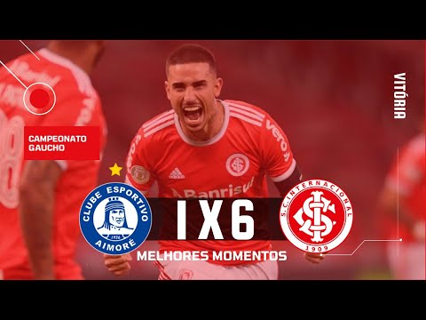 GOLEADA DO INTER | Aimoré 1 x 6 Internacional | Melhores Momentos | Gauchão 14/04/2021 HD