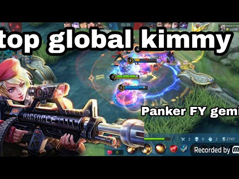 Top global kimmy- Panker FY geming- joga de mais melhor kimmy/ Mais 13 kill na conta kkk