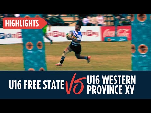Rugby - U16 Free State vs U16 Western Province XV - FNB Grant Khomo Week - 2 July 2025