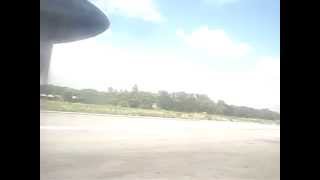 preview picture of video 'United Airways (BD) Dash 8-100 take-off from Shah Amanat International Airport, Chittagong.'