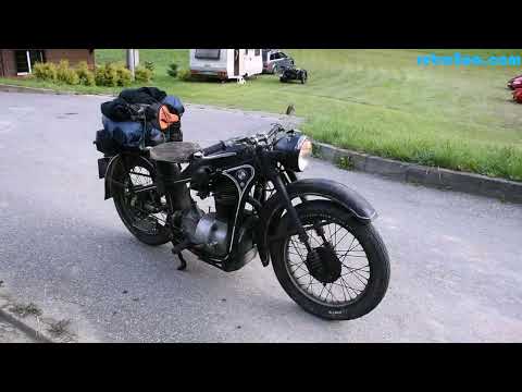 BMW R35. Bieszczadzki Rajd Pojazdów Zabytkowych i Militarnych w Zagórzu 2023 | retro2oo.com