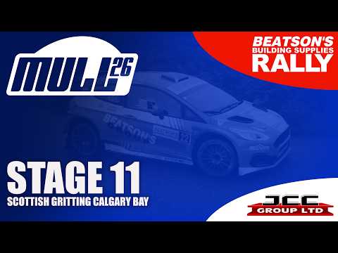 LIVE! Beatson's Building Supplies Mull 26 Rally - Stage 11