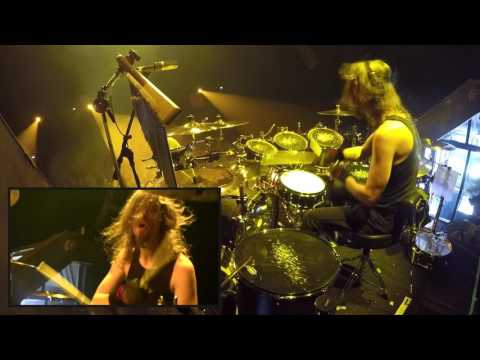 Megadeth - Dirk Verbeuren drumcam - 