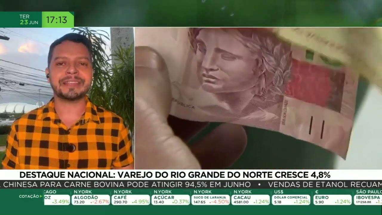 Destaque nacional: varejo do Rio Grande do Norte cresce 4,8%