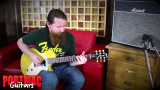 Video thumbnail for Port Mac Guitars 2015 Gibson Les Paul Junior Demo by Port Mac Guitars