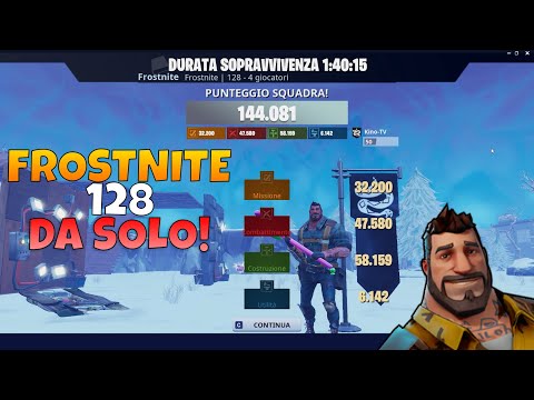Anche quest'anno... ꜰʀᴏꜱᴛɴɪᴛᴇ 𝟏𝟐𝟖 𝐃𝐀 𝐒𝐎𝐋𝐎! | Fortnite - Salva il Mondo