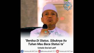 Download lagu Ustadz Das'ad Latif - Berdoa Di Status. Sibuknya Itu Tuhan Mau Baca Status ta...... mp3