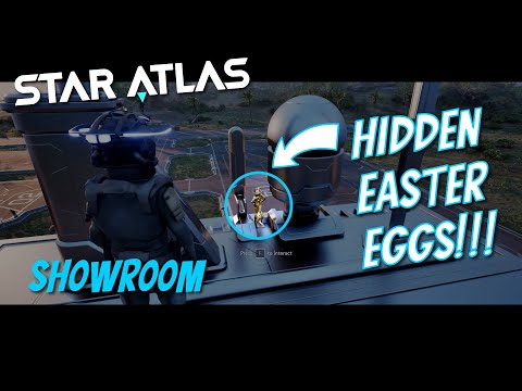STAR ATLAS - HIDDEN EASTER EGGS!!! UE5 GAMEPLAY