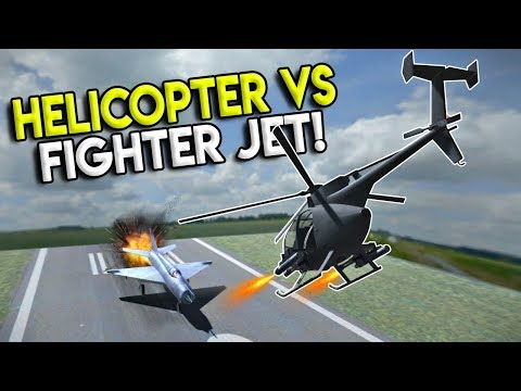 HELICOPTER TAKES OUT JET FIGHTER! - Disassembly 3D Gameplay - EP 9 - YouTube
