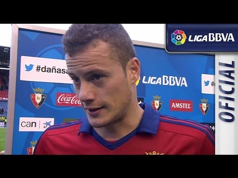 Entrevista | Interview Oriol Riera tras el Osasuna (1-1) Real Sociedad - HD