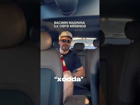 bacı qardaşın maşın əhvalatı çox güldürdü 😍😂 -